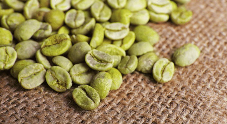 Unroasted coffee beans - Green