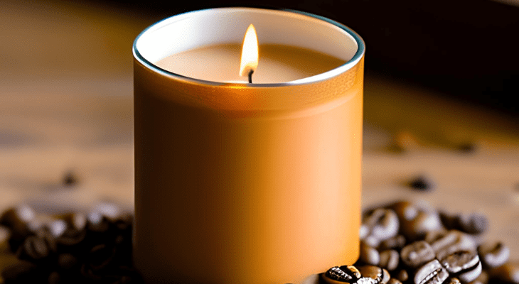 Coffee-Scented Candle
