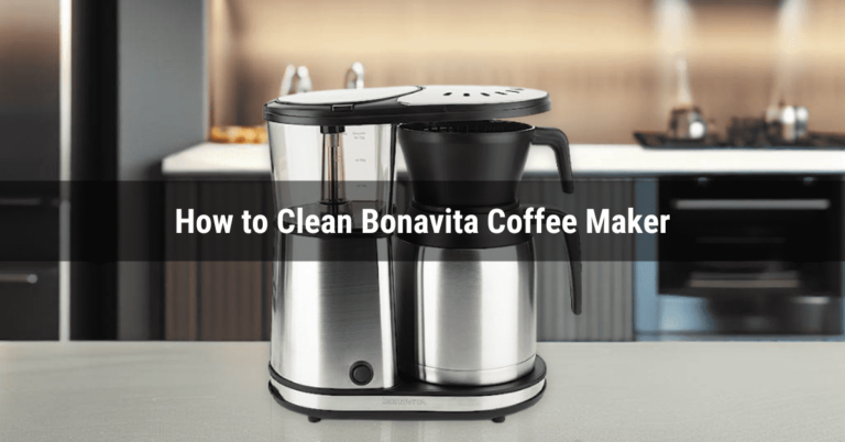 Bonavita coffee maker on kitchen counter