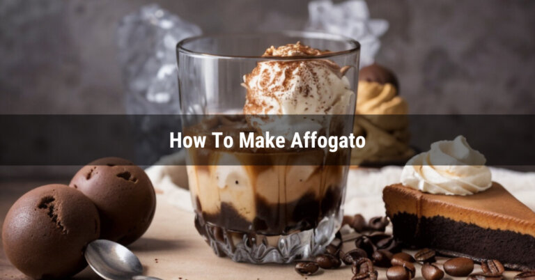 How To Make Affogato